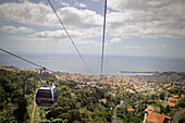 Cable car. Funchal. Madeira. Portugal.