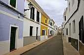Major street. Es Migjorn Gran. Menorca. Spain