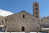 Sant Climent de Taüll. Romanesque church (s. XII). Taüll. Alta Ribagorça. Lleida. Spain