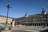 Plaza Mayor (Main square). Madrid. Spain.