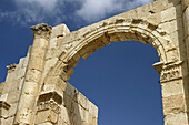 South Gate, archaeological site of Jerash. Jordan