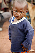 Senoufo child portrait. Sikasso region, Mali