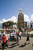 Market, Teguise. Lanzarote, Canary Islands, Spain