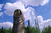 Open-air sculpture. La Defense. Paris. France