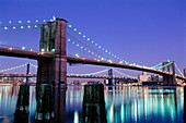 Brooklyn Bridge. New York City, USA
