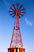 Parachute drop at Coney Island, Brooklyn. New York. USA