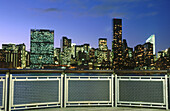 Midtown Manhattan skyline. New York City. USA.