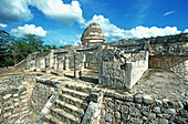 Observatory. Mayan ruins of Chichen Itza. Yucatan. Mexico