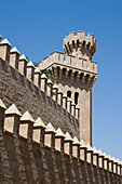 Turm vom Almudaina Palast, Palma, Mallorca, Balearen, Spanien, Europa