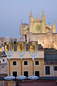 Cava Bubbly at Hotel Tres, Palma, Mallorca, Balearic Islands, Spain