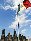 Plaza de la Constitución (the Zócalo), Mexico City. Mexico D.F., Mexico