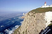 Atlantic coast. Cabo da Roca (The westermost point on the continent of Europe). Portugal