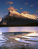 Vermillion Lake and Mount Rundle. Banff National Park. Alberta, Canada