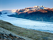 Skaftafellsjökull and Hrustfjallstindar, Skaftafell National Park. Iceland