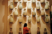 Roman amphoras. Museo Nacional de Arqueología Marítima. Cartagena. Murcia. Spain.