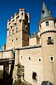 Tower of Juan II in the Alcázar. Segovia. Spain