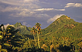 Rarotonga mountains, Cook Islands