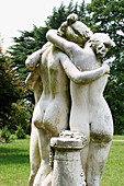 3 Nude Women Hugging