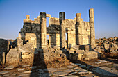 Ruins of Apamea (founded 2nd century B.C., rebuilt after earthquake 115 B.C.). Syria