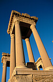 Ruins of the old Greco-roman city of Palmira. Syria