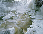 Rivers and streams. Indalsälven. Ristafallen. Jämtland. Sweden.