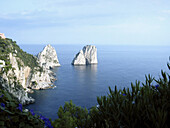 Faraglioni (cliffs), Capri Island. Italy