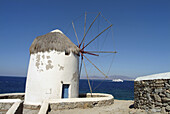 Windmill, Mykonos. Cyclades, Greece