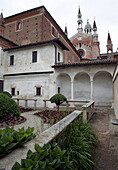 Certosa (Carthusian monastery), Pavia. Lombardy, Italy