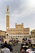 Piazza del Campo, Siena. Tuscany, Italy