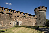 Italia, Lombardia, Milano, Castello Sforzesco