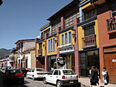 Street scene, San Cristóbal de las Casas. Chiapas, Mexico