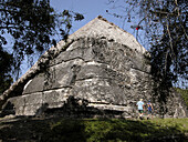 Mayan ruins of Kohunlich (Pre classic & Early Classic, 100 - 600 A.D.). Quintana Roo, Mexico