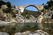 Llierca river. Sadernes. La Garrotxa. Girona province. Spain.
