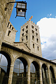 Romanesque monastery of Santa María de Ripoll (12th century), Ripollès. Girona province, Catalonia, Spain