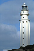 Trafalgar Cape lighthouse, Caños de Meca. Cádiz province, Andalusia. Spain