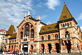 Die grosse Markthalle, Nagyvásárosarnok, Budapest, Ungarn