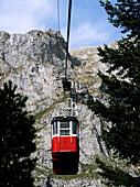 Cable way to Picos de Europa, Fuente Dé. Cantabria, Spain