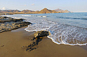Seascape. Genoveses beach. Cabo de Gata-Nijar Natural Park. Almeria. Andalucia. Spain.