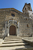 St. Martins church (14th-18th century), Almonaster la Real, Sierra de Aracena y Picos de Aroche Natural Park. Huelva province, Andalusia, Spain