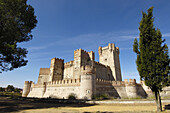 La Mota Castle (15th century), Medina del Campo. Valladolid province, Castilla-León, Spain