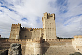 La Mota Castle (15th century), Medina del Campo. Valladolid province, Castilla-León, Spain