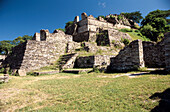 Maya ruins. Toniná. Mexico