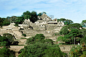 Maya ruins. Toniná. Mexico