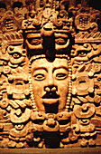 Wall detail. El mascarón. Quintana Roo. Mexico