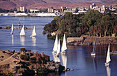 Falucas. Aswan, Egypt.