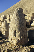 Head of Herakles and Apollon, Western Terrace, Nemrut Dagi, Turkey