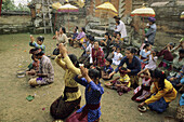 People praying. Bali.