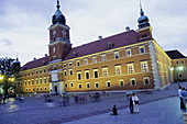 Zamek Królewski (Royal Palace) in Plac Zamkowy (Castle Square), Warsaw. Poland