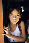 Young girl. Marquesas Islands, French Polynesia