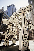 Sculpture. New York City, USA